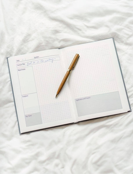 2.0 Sermon Notes Journal