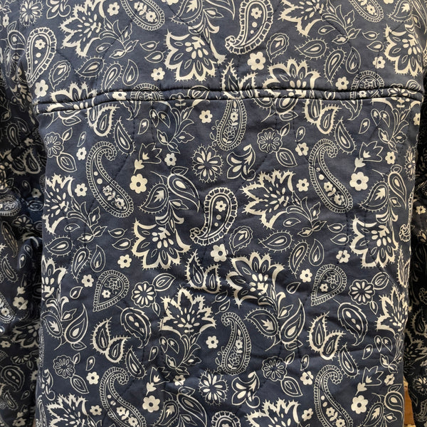 EASEL Quilted Paisley Button up