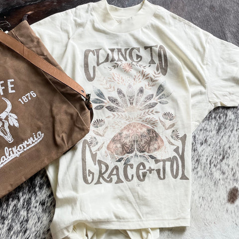 Cling To Grace Tee
