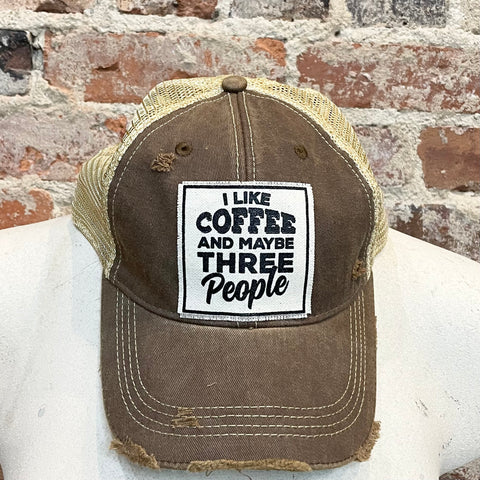 VINTAGE Coffee Hat