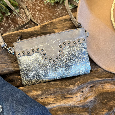 Eleanor Tooled Crossbody Bag