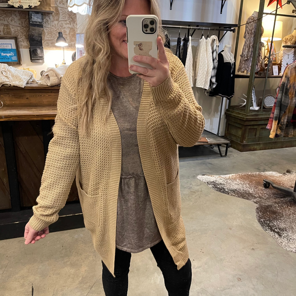 Tan Trend Cardi