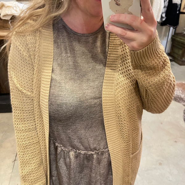 Tan Trend Cardi