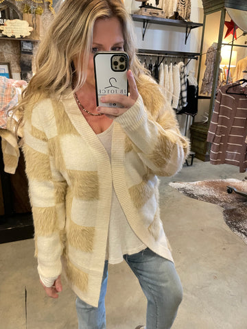 Check Mate Cardigan
