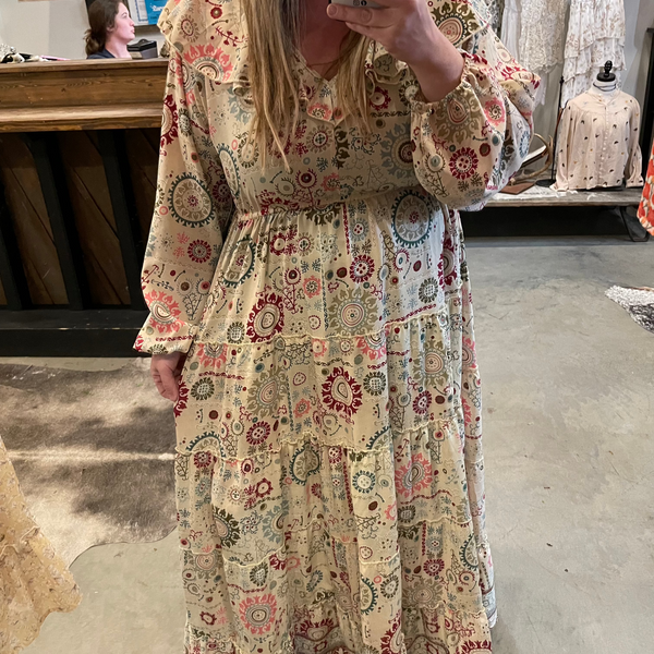Paisley Pesant Dress