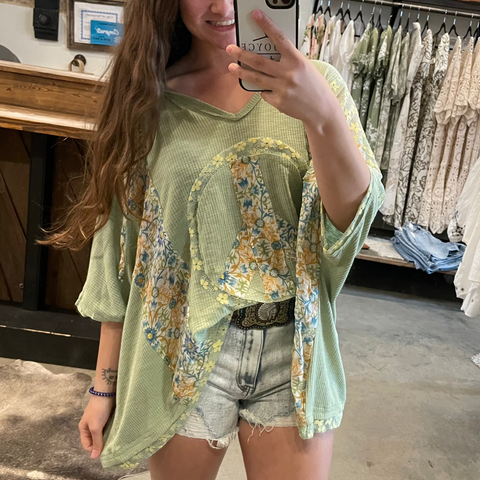 Calliope Top - Green