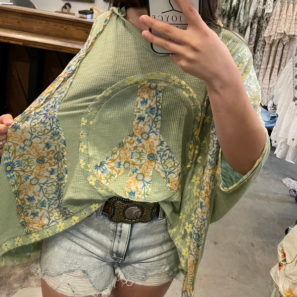 Calliope Top - Green