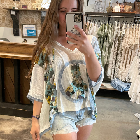 Calliope Top - Blue