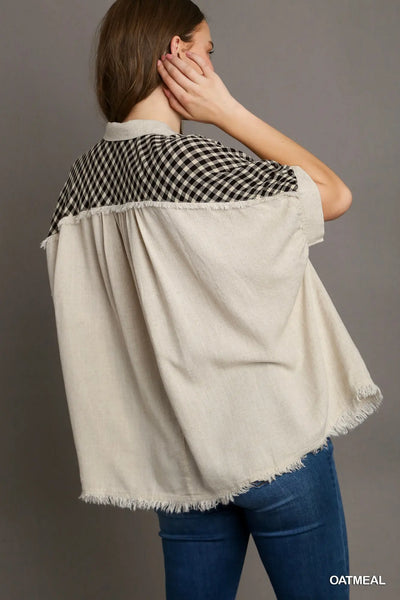 Black Check Oat