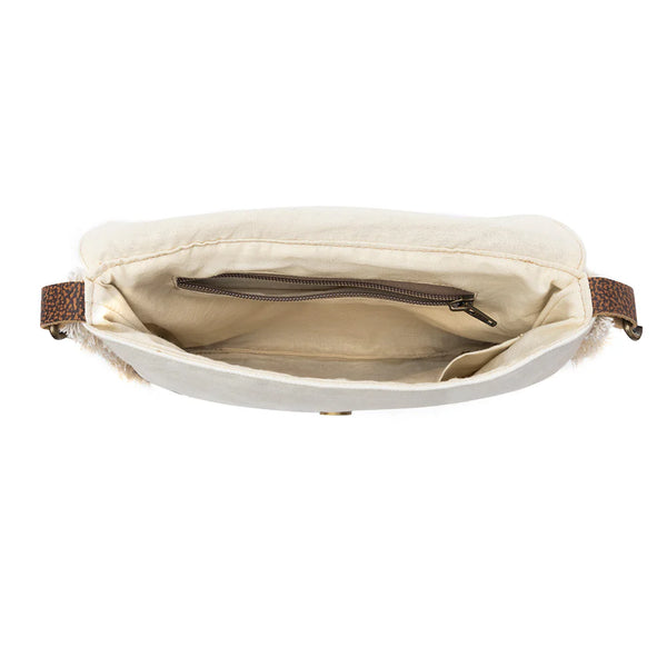 MYRA Teal Peaks Crossbody Bag