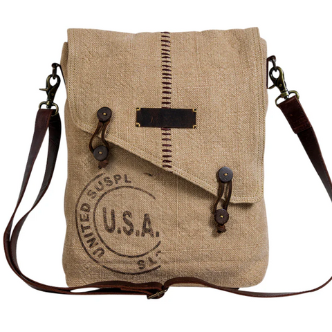 MYRA BAG U.S.A Vintage-Look Shoulder Bag