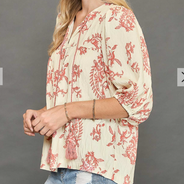 Ivy Top - Rose