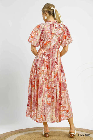 Boho Patchwork Maxi