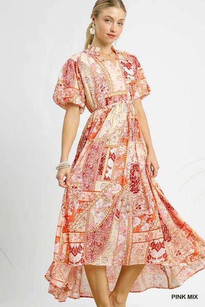 Boho Patchwork Maxi
