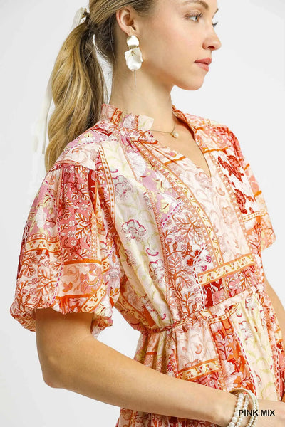 Boho Patchwork Maxi