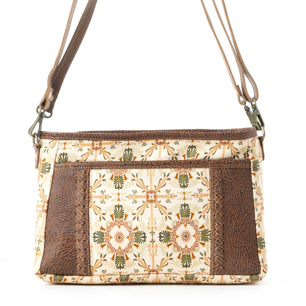 Wildflower Scroll Crossbody Bag