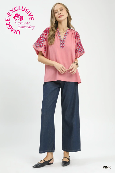 Emerson Patchwork Top