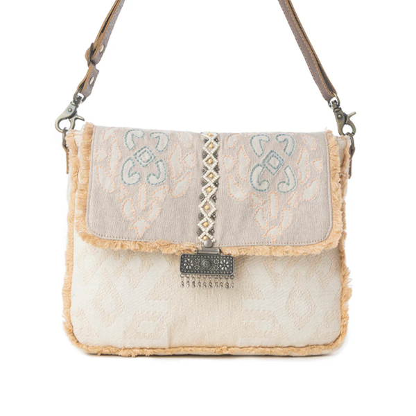 Cinnamon Sands Crossbody Bag in Sunset Ivory